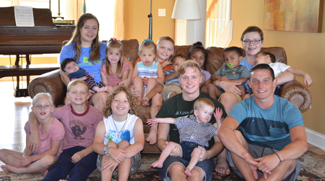 Most of the crew
